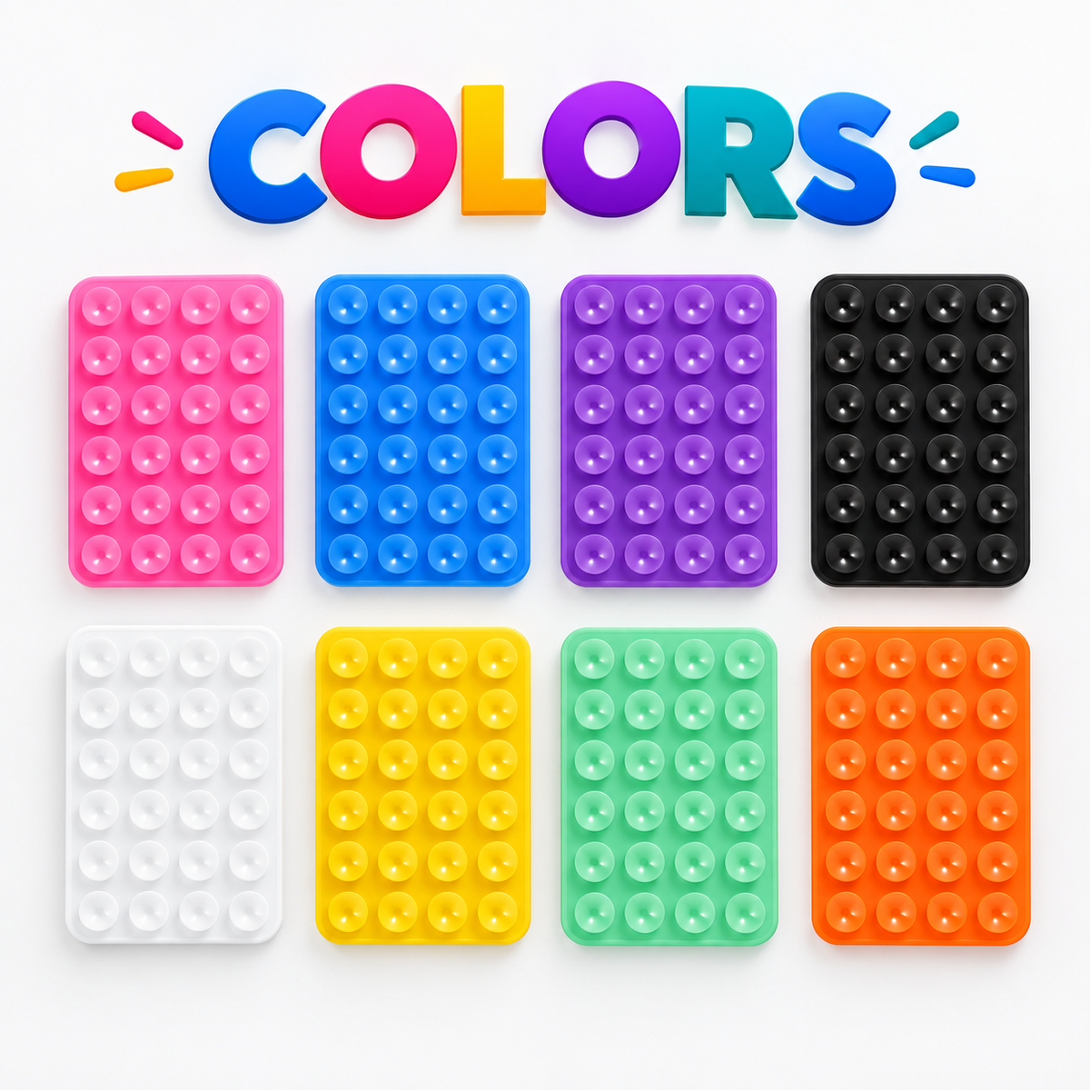 ✨ Reusable Magic Suction Grip Pad