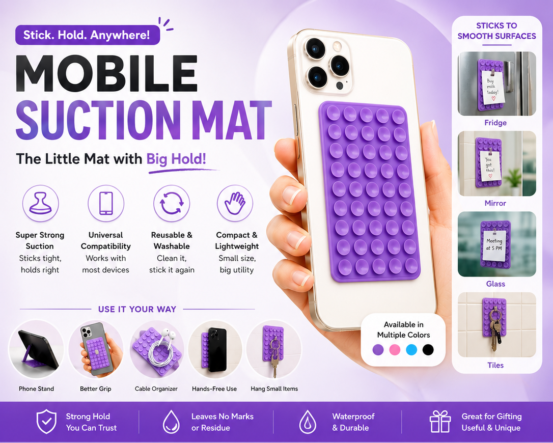 Silicone Suction Grip Pad